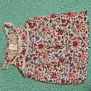 3T floral tank